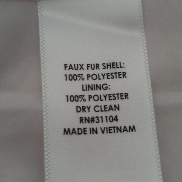 Light Pink Faux Fur Vest / Size 2X / EUC - Picture 5 of 7